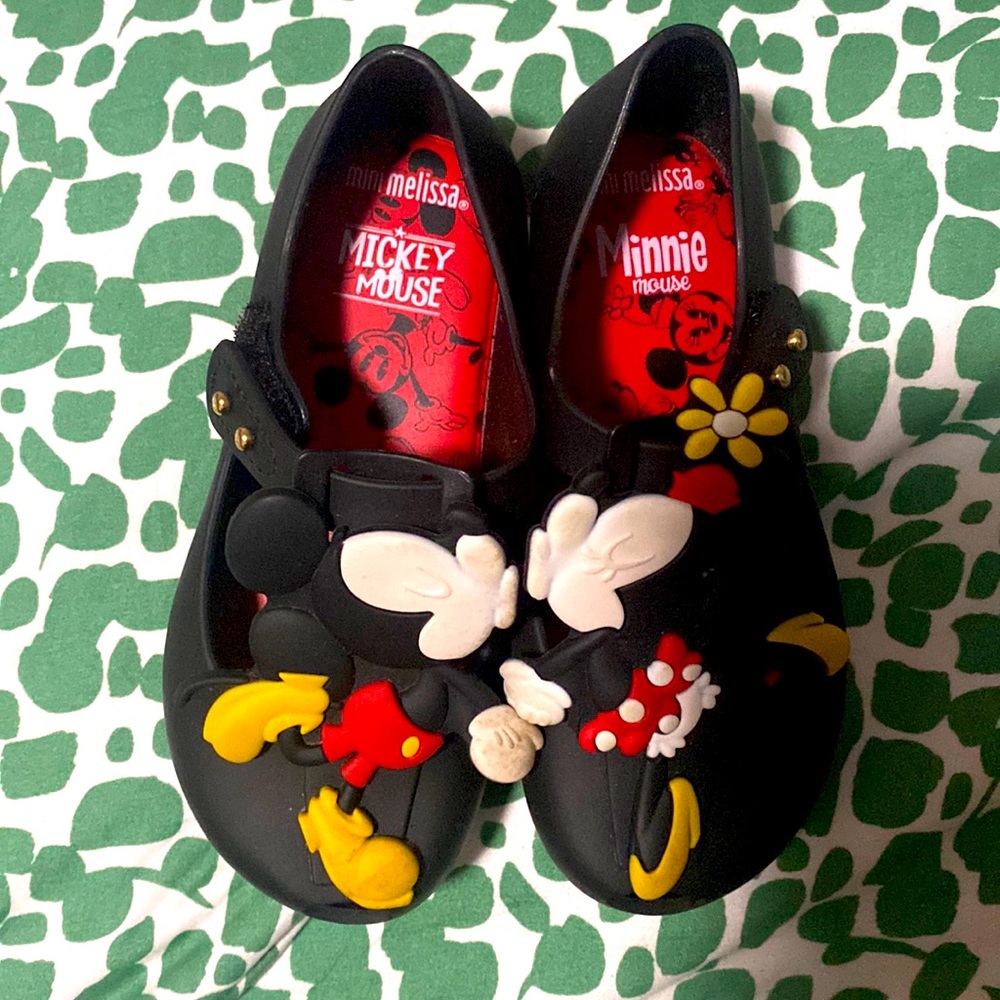 Melissa mini and Mickey Mouse shoes
